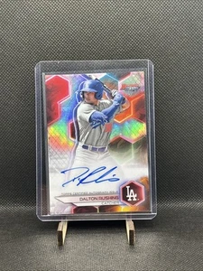 2023 Bowman's Best - Best of 2023 Autographs Dalton Rushing #B23-DR Refractor... - Picture 1 of 2