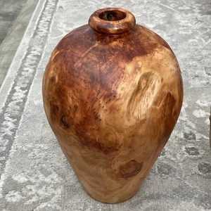 Bambeco Holz Vase groß 15" sehr schön! - Bild 1 von 7