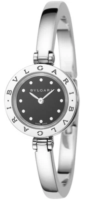 Reloj Mujer BVLGARI B-ZERO1 BZ23BSS.S Negro Acero Inoxidable Nuevo en Caja Foto 1 de 4
