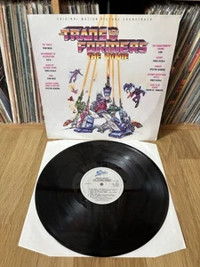 TRANSFORMERS THE MOVIE~ 1986 UK LP ~ RARE Original Motion Picture S'Track ~ EX++ - Picture 1 of 5