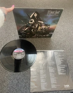 MEAT LOAF BAD ATTITUDE 1984 Vintage Vinyl Lp Record Album + Song Lyrics - Picture 1 of 6