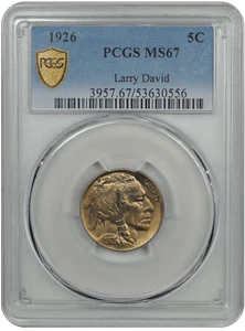 1926 Buffalo PCGS MS 67 - Picture 1 of 4