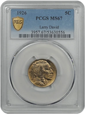 1926 Buffalo PCGS MS 67 - Image 1 of 4