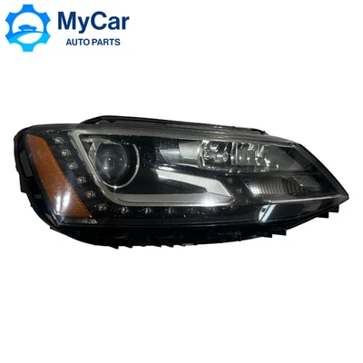 Faro delantero derecho pasajero Volkswagen Jetta GLI HID 2013-2016 FABRICANTE DE EQUIPOS ORIGINALES Foto 1 de 4