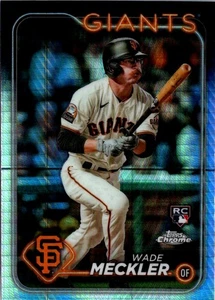 2024 Topps Chrome #22 Wade Meckler Prisma Rifrattori - Foto 1 di 2