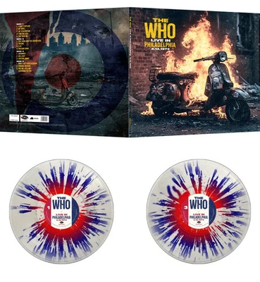 Live In Philadelphia (splatter Vinyl) the Who (Vinyl Record 2025) numbered 2lp * - Image 1 of 3