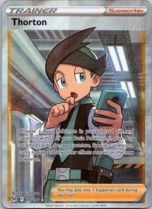Pokemon Thorton 195/196 Sword & Shield: Lost Origin Free Shipping! - Picture 1 of 1