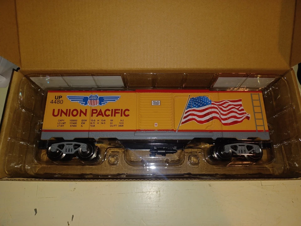 O Gauge Box Car - UNION PACIFIC - New Item - Never Ran - Image 1 of 1
