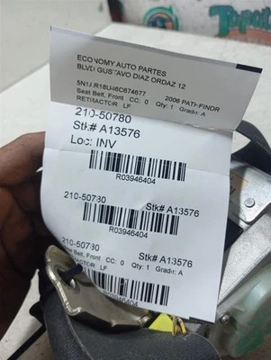 Seat Belt Front Bucket Driver Retractor Crew Cab Fits 05-08 FRONTIER 3946404 — 第 1/3 张图片