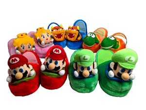 Super Mario Plush Slippers Set 1993 Banpresto - Picture 1 of 13