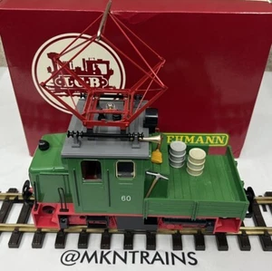 LGB 2033 G Scale 0-4-0 Green Electric Maintenance Locomotive Tested LN/Box - Picture 1 of 8