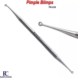 Pimple Blimps Blemish Blackhead Acne Comedone Extractor Removal Instruments CE - Picture 1 of 5