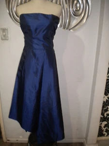 CARLA ZAMPATTI size 12 women's formal dress tie back or front aysm hemline - Picture 1 of 4
