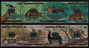 Burundi 1975 - Mi-N.o 1205-1212 ** - Estampillada sin montar o nunca montada - Vida silvestre / Animales salvajes - Imagen 1 de 1