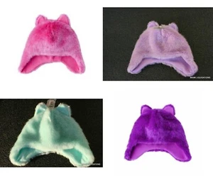 Lote De 4 Niña Piel Sintética Peludo Sombrero Cherokee 2T-5T Niño Winter Gatito - Imagen 1 de 2