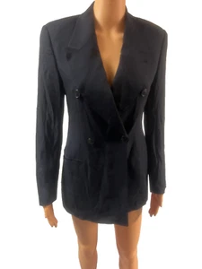Woman's Emporio Armani Rayon/Wool Italian Made Jacket/Blazer Size 38 (US 2) - Picture 1 of 6