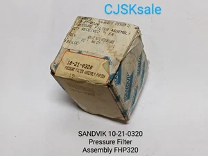 SANDVIK 10-21-0320 Pressure Filter Assembly FHP320 (NEW). - Picture 1 of 8