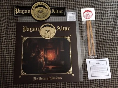PAGAN ALTAR The Room Of Shadows DLP 2017 DIE-HARD STARDUST +POSTER Black Sabbath - Image 1 of 4