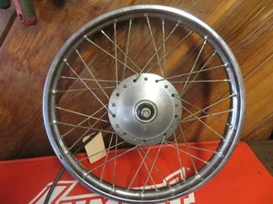 1977 HONDA TRAIL CT90 OEM front wheel rim hub spokes - Picture 1 of 8
