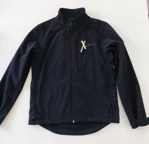 Jerzees 140M Jacke Softshell Schwarz XS, Stick-Logo vorne/hinten, ungetragen - Bild 1 von 12