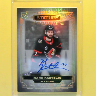MARK KASTELIC  2022-23 ROOKIE Stature  Auto  199/199  #134  Ottawa Senators - Image 1 of 2