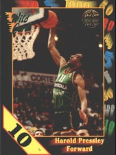 1991-92 Wild Card 10 Stripe #80 Harold Pressley