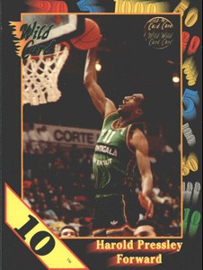 1991-92 Wild Card 10 Stripe #80 Harold Pressley