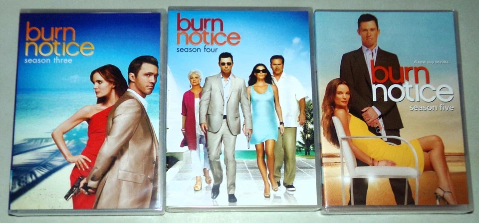 Burn Notice: Season Five (DVD, 2012, 4-Disc Set)