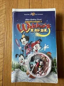 Animaniacs Wakko's Wish VHS Clamshell with Toy - Rare 1999 BRAND NEW SEALED - Picture 1 of 7