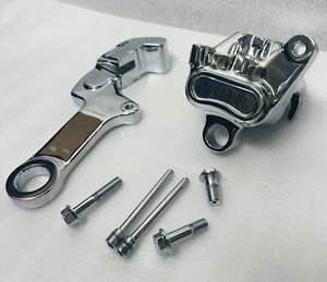 Pinza trasera y de soporte Harley Breakout 2025 FXBR 41300192 personalizada cromada intercambiable - Imagen 1 de 11