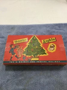 Weihnachtsmannbeleuchtung Vintage Nr. 101C Box gute Lichter funktionieren super schönes Set kostenloser Versand - Bild 1 von 10