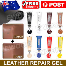 Advanced Leather Repair Gel Kit Filler Restore Car Seat Sofa Scratch Rips Holes