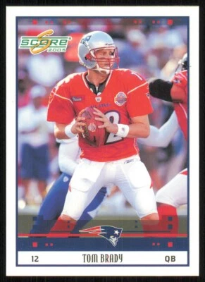 2005 Score Glossy #314 Tom Brady - Image 1 of 2