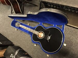 Yamaha CJX12S Limited Production Country Jumbo acoustic electric guitar w/case
