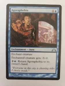 MTG Magic The Gathering Card Agoraphobia Enchantment Aura Blue Gatecrash 2013 - Picture 1 of 2