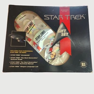 De Colección Star Trek Windows CD-ROM Set de Regalo Interactivo la Próxima Generación - Imagen 1 de 7