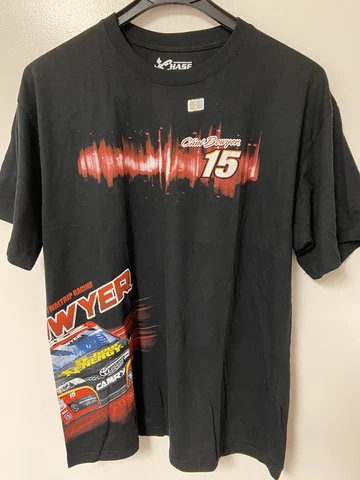 Clint Bowyer #15 Men's Black Camber Shirt Chase Authentics MW Racing 2XL C Cover