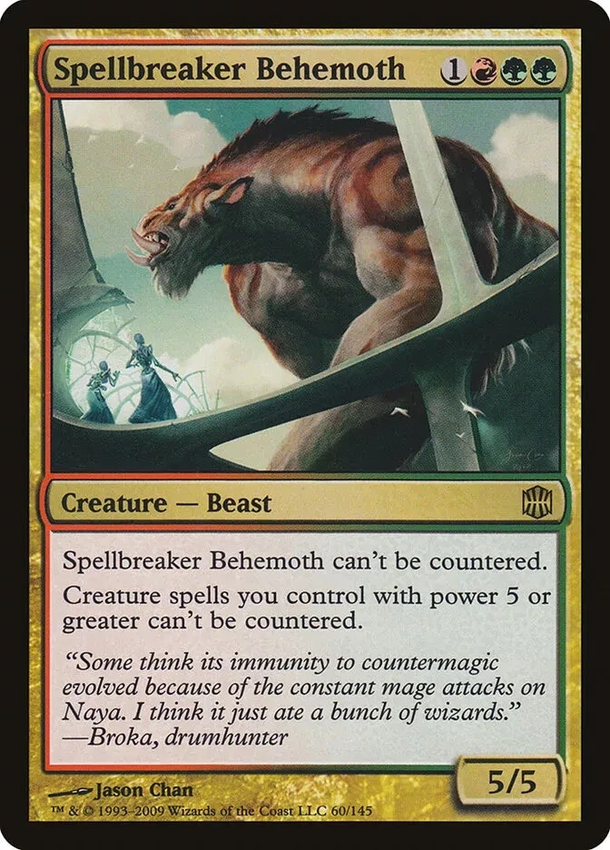 MTG - ARB - Spellbreaker Behemoth Near Mint Foil - Image 1 of 1