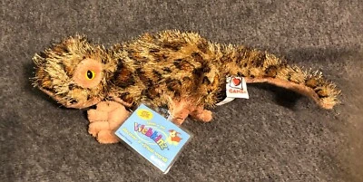 WEBKINZ BY GANZ NEW WITH TAG LEOPARD LIZARD BY GANZ #HM198 - Image 1 of 3