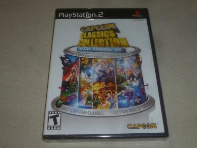 BRAND NEW SEALED PLAYSTATION 2 GAME CAPCOM CLASSICS COLLECTION VOLUME 2 PS2 NFS  - Image 1 of 4