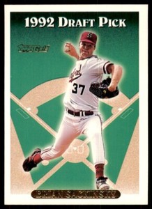 1993 Topps Gold Brian Sackinsky Rookie Baltimore Orioles #647