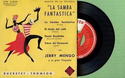 JERRY MENGO / Samba Fantastica / TELEFUNKEN TFK 22029 Press Spain 1957 VG+ - Image 1 of 4