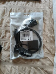 FDL 0.2M HDMI TO VGA & 3.5mm AUDIO ADAPTOR CABLE - M-F - 6011-505 - Black - Bild 1 von 1