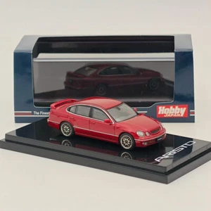 Hobby Japan 1:64 TOYOTA ARISTO V300 VERTEX EDITION Customized HJ641030CR Red US - Picture 1 of 6