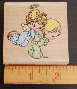 Precious Moments First Step Rubber Stamp UFOO1 Stampendous Vtg  1996 Retired - Picture 1 of 13