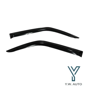 For Toyota HiAce 04-18 Van Window Visor Vent Sun Shield Rain Guard Door Visor - Picture 1 of 6
