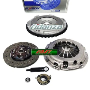 EXEDY CLUTCH KIT TYK1502 & FIDANZA FLYWHEEL FOR 1996-2003 TOYOTA RAV-4 2.0L 4CYL - Picture 1 of 2