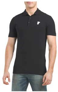 Gr. Small Neu mit Etikett Versace Herren POLO Hemd SCHWARZ mit weißem Medusa Logo Kurzarm - Bild 1 von 4