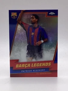 TOPPS BARCELONA CROMO 2022/23 BARCA LEYENDAS PATRICK KLUIVERT #LE-3 - Imagen 1 de 2