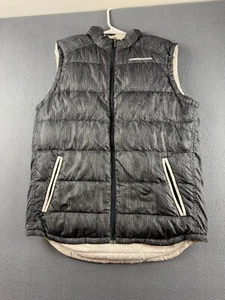 Under Armour Vest Men's L Gray Camo Duck Down Reversible Gorpcore Hiking Hunting - Picture 1 of 18
